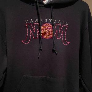 Basketball mom hoodie medium